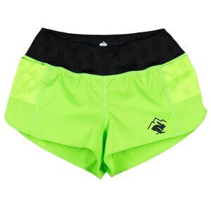 Rabbit Mountain Climbers Run Short 2.5" in Green Gecko / Black